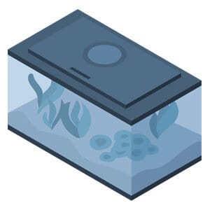 Ідеально підходить для однієї золотої рибки