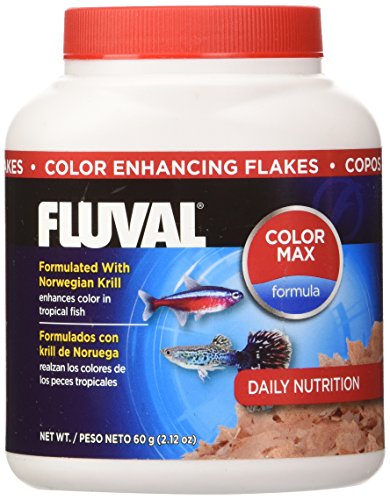 60 г Fluval Color Enhance Color Flakes Рибний корм, 2,12 унції